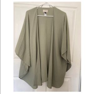 Green Target Kimono/Jacket